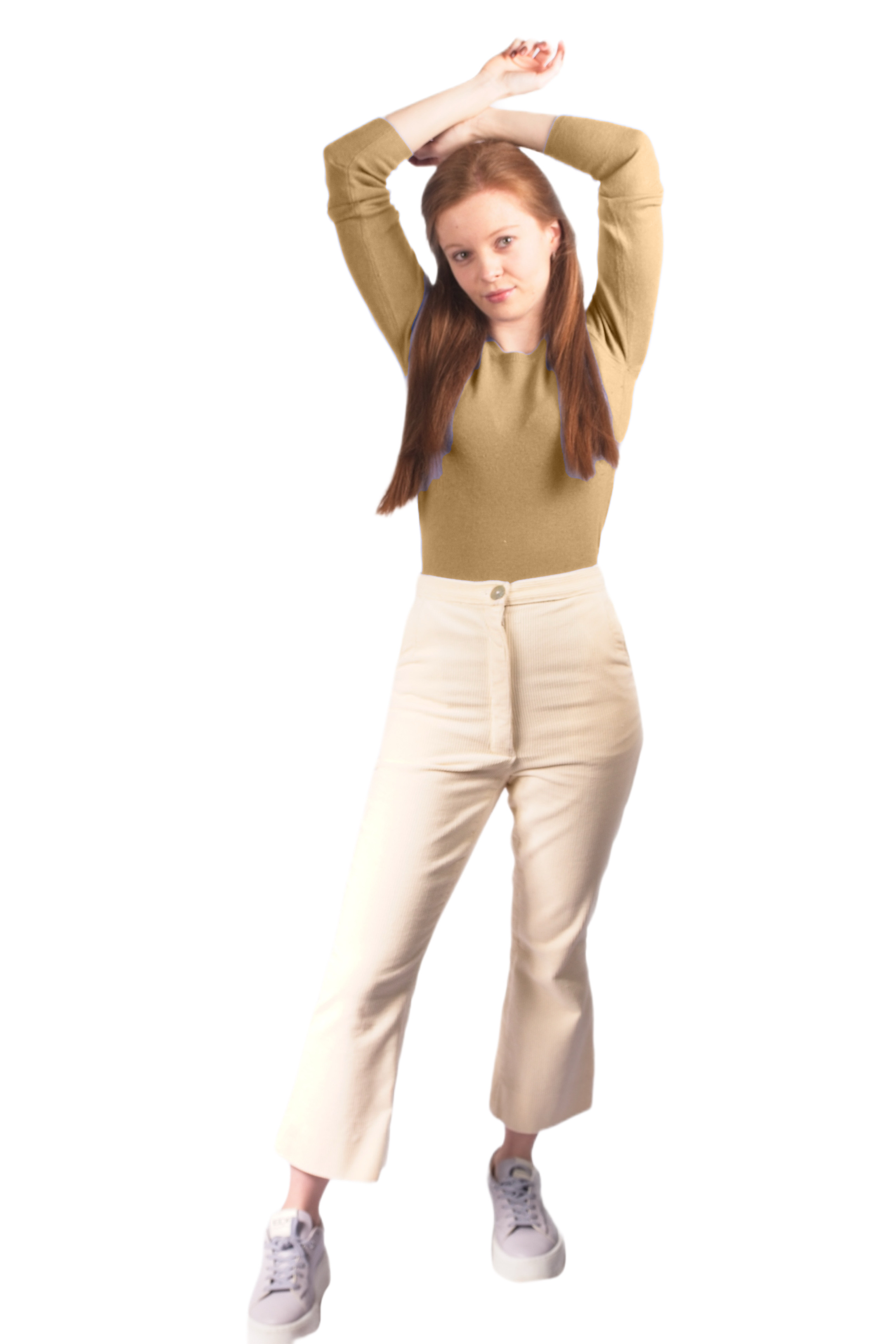 Corduroy Flared Pants