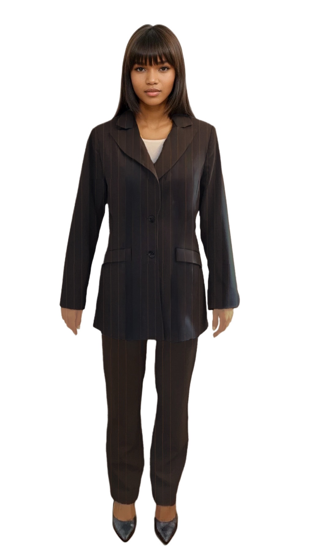 Fitted lightweight wool blazer